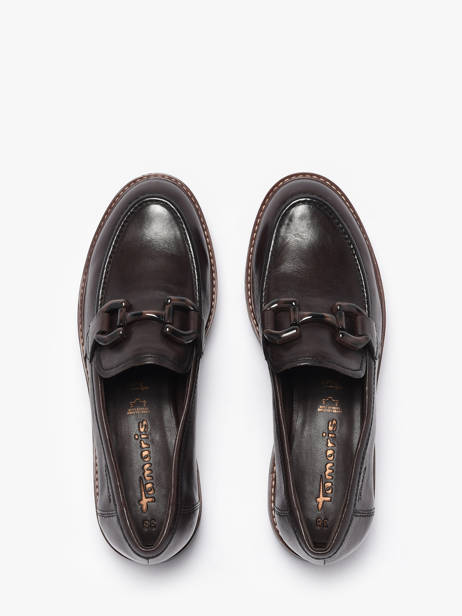 Mocassins En Cuir Tamaris Marron women 45 vue secondaire 3