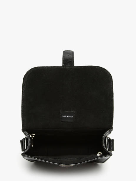 Shoulder Bag Eclipse Leather Paul marius Black eclipse ESSENECL other view 3