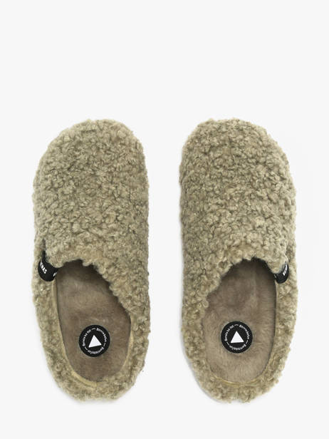 Chaussons York Curly Verbenas Vert women 86050660 vue secondaire 3