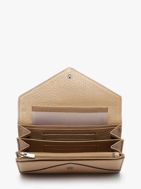 Wallet Enveloppe Leather Yves renard Beige enveloppe 29283 other view 1