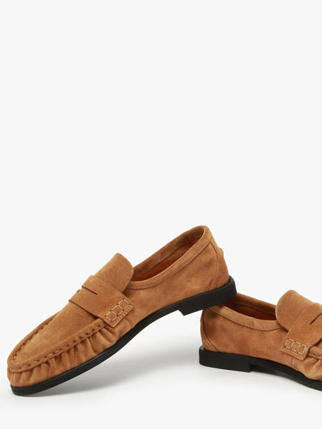 Mocassins En Cuir Pavement Marron women 2 vue secondaire 2