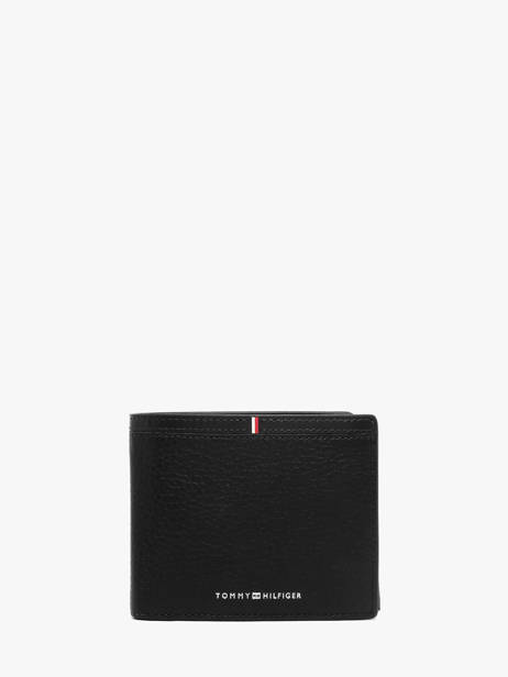 Wallet Corporate Leather Tommy hilfiger Black corporate AM13969