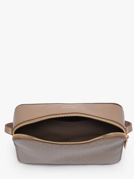 Shoulder Bag Coated Emblem Calvin klein jeans Beige coated emblem 4F3268G other view 2