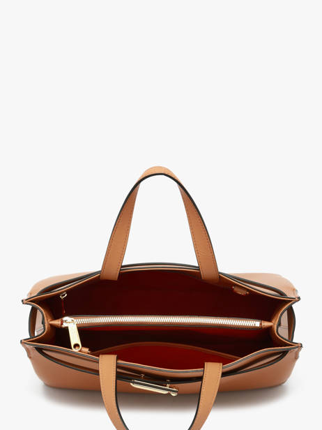 Medium Leather Angèle Carryall Lancel Brown angele A14017 other view 3