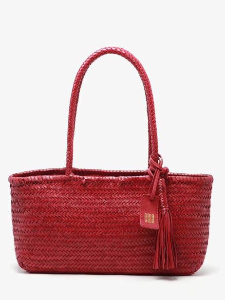 Shoulder Bag Heritage Leather Biba Red heritage PER10L