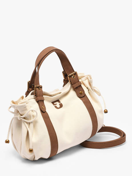 Sac 18h Canvas Coton Gerard darel Blanc canvas DDS67450 vue secondaire 1