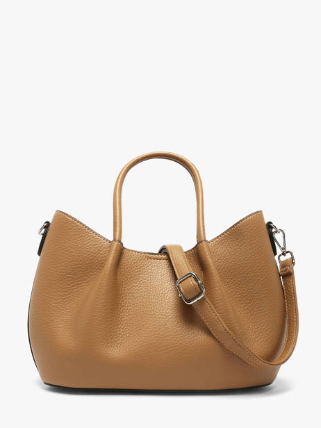 Sac Porté Main Clarence Ted lapidus Marron clarence AV51103 vue secondaire 4