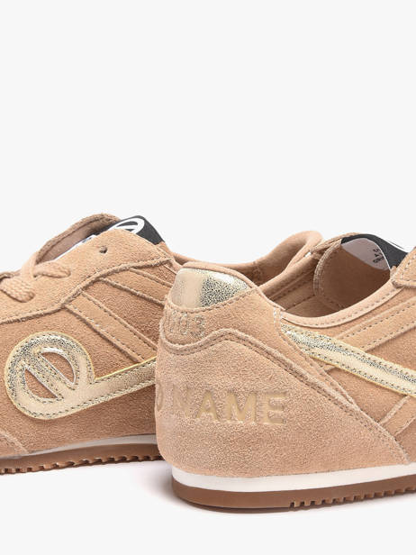 Sneakers En Cuir No name Beige women EREZ04BA vue secondaire 2