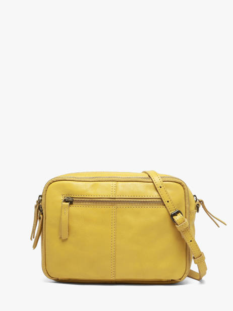 Shoulder Bag Heritage Leather Biba Yellow heritage BT32 other view 3