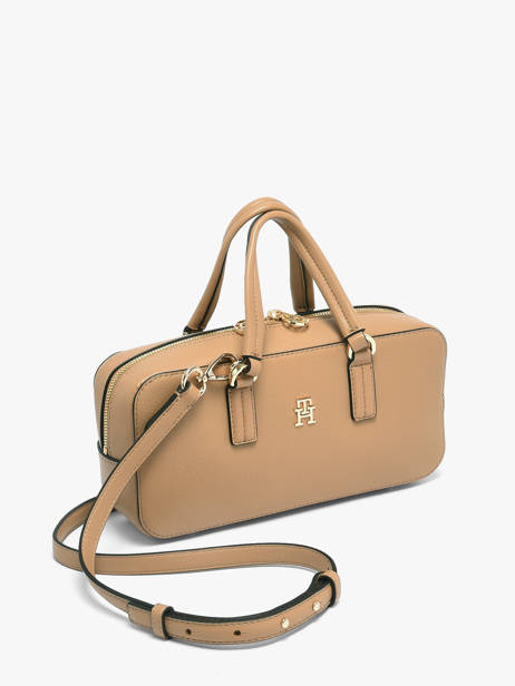 Sac Bandoulière Th Daily Polyester Tommy hilfiger Marron th daily AW18378 vue secondaire 2