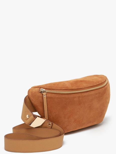 Sac Banane La Suite Cuir Paul marius Marron la suite BANANSUI vue secondaire 2