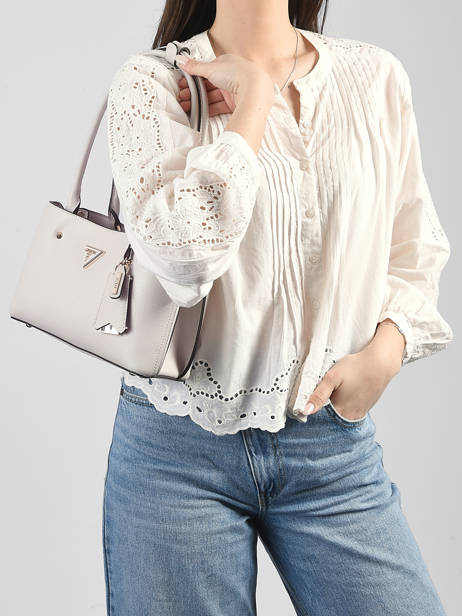 Shoulder Bag Meridian Polyurethane Guess White meridian BG697409 other view 1