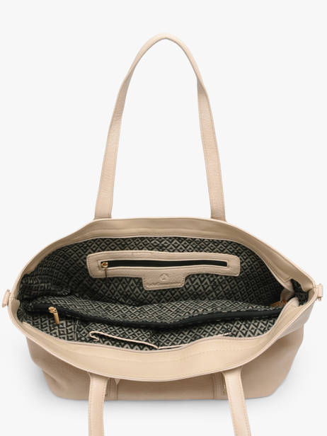 Sac Porté épaule Zip Lulu castagnette Beige zip ALBIN vue secondaire 2