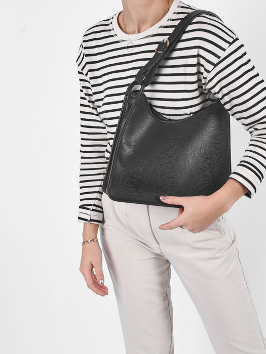 Longchamp Le foulonné Besaces Noir