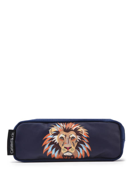 Trousse 2 Compartiments Caramel et cie Marron fier GA